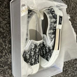 Dior oblique slip on